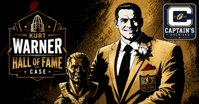 The Kurt Warner Hall of Fame Case